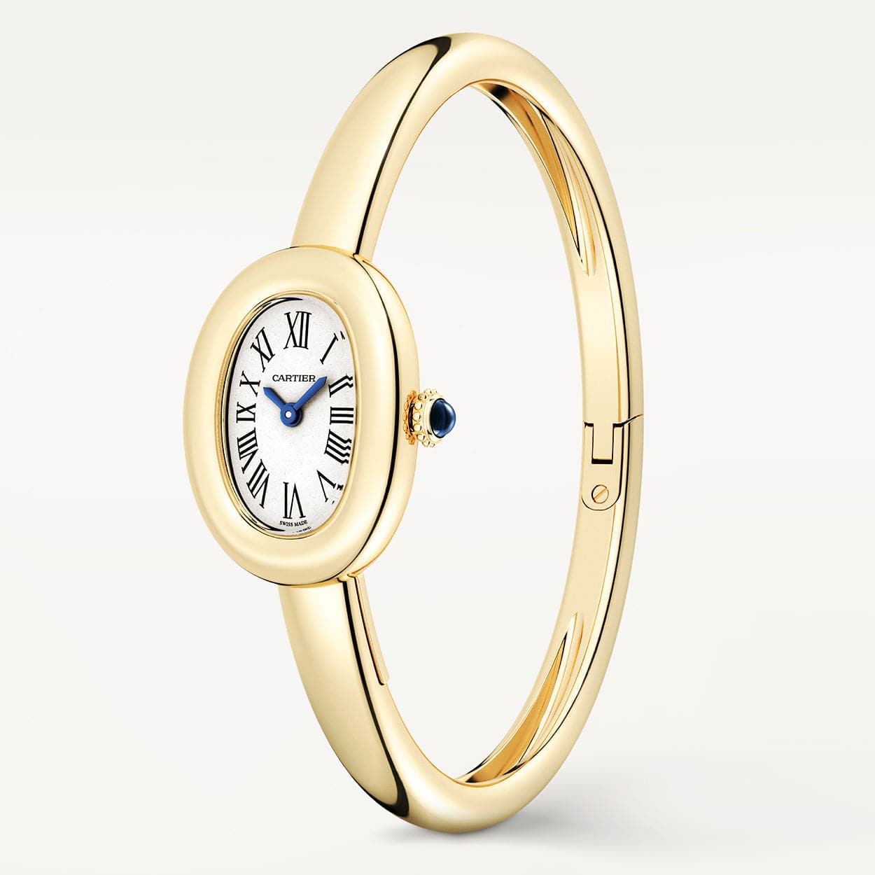 Cartier Baignoire Mini Size 15 18ct Yellow Gold Ladies Bangle Watch - Berry's Jewellers