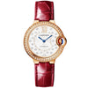 Cartier Ballon Bleu de Cartier 33mm 18ct Rose Gold Dial Diamond Dial & Bezel Watch - Berry's Jewellers