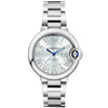 Cartier Ballon Bleu de Cartier 33mm Ice Blue Dial Automatic Watch - Berry's Jewellers