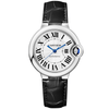 Cartier Ballon Bleu de Cartier 33mm Silver Dial Ladies Strap Watch - Berry's Jewellers