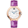 Cartier Ballon Bleu de Cartier 36mm 18ct Rose Gold Diamond Dial Strap Watch - Berry's Jewellers