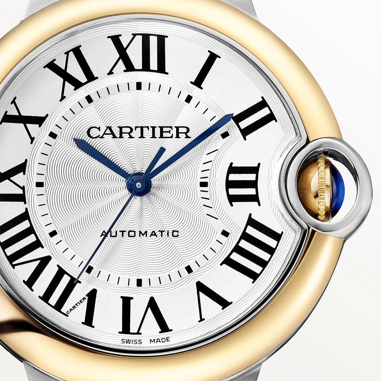 Cartier Ballon Bleu de Cartier 36mm Two-Tone Automatic Bracelet Watch - Berry's Jewellers