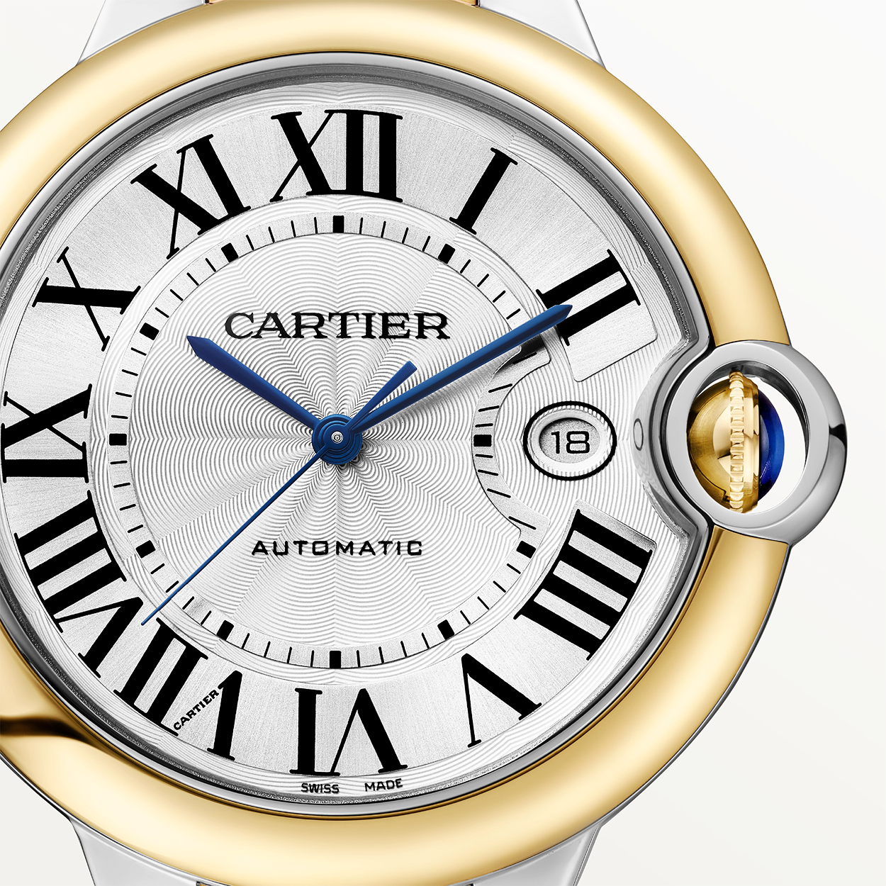 Ballon Bleu de Cartier 42mm Two-Tone Men's Automatic Bracelet Watch