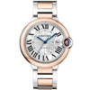 Cartier Ballon Bleu de Cartier 42mm Two-Tone Silver Dial Men's Automatic Bracelet Watch - Berry's Jewellers