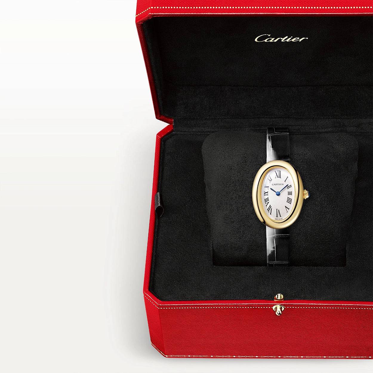 Cartier Montre Baignoire Small 18ct Yellow Gold Ladies Watch - Berry's Jewellers