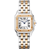 Cartier Panthère de Cartier Medium 18ct Rose Gold & Steel Diamond Bezel Watch - Berry's Jewellers