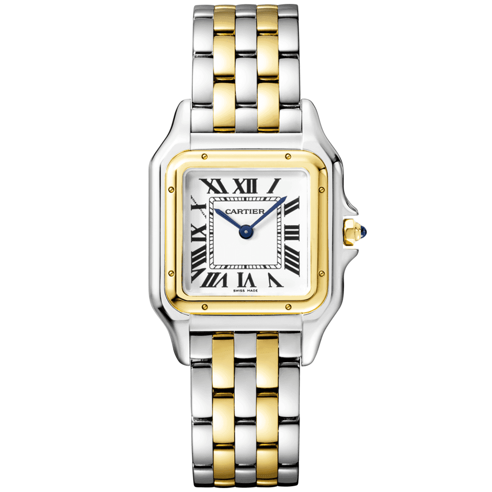 Cartier Panthère de Cartier Medium 18ct Yellow Gold & Steel Watch - Berry's Jewellers