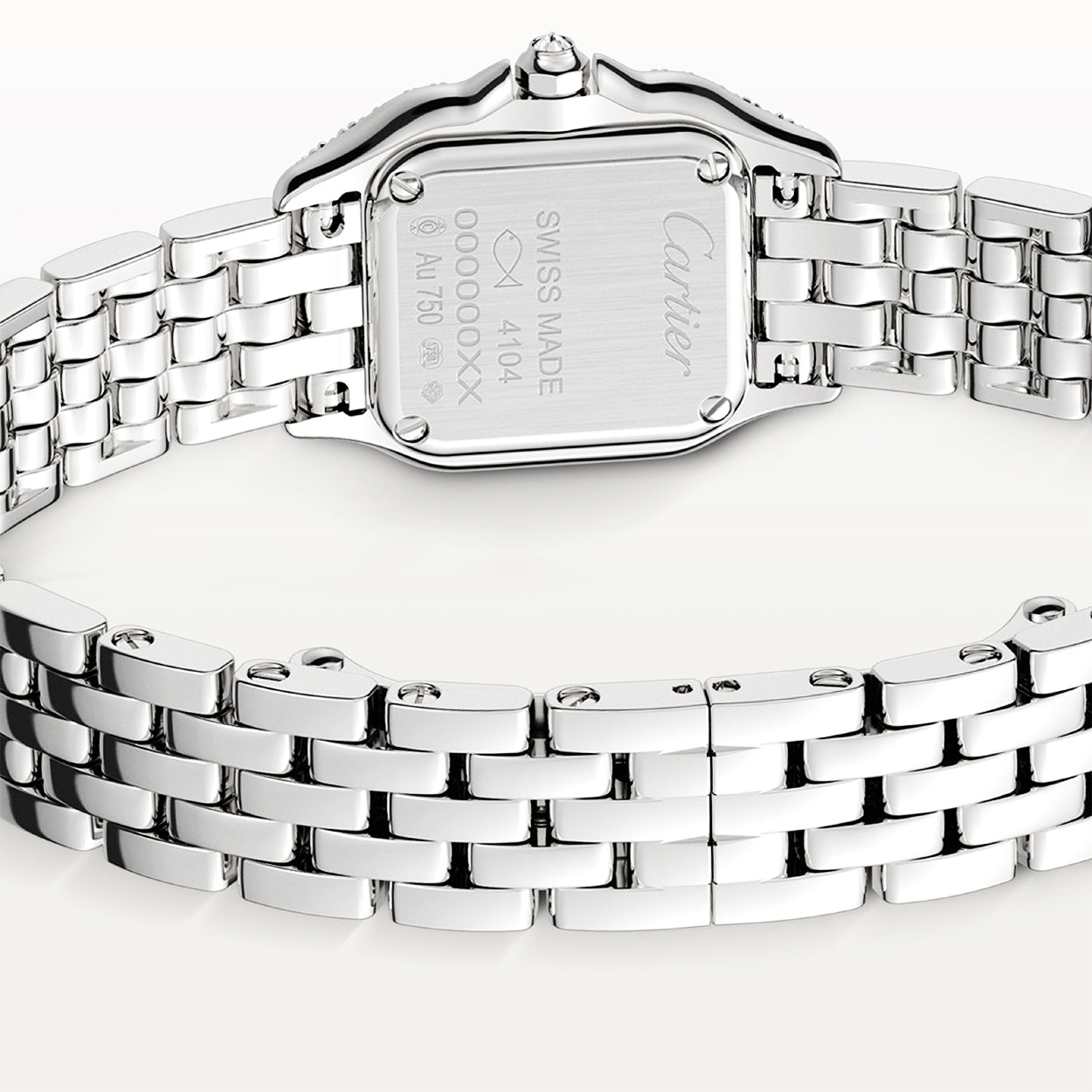 Cartier Panthère de Cartier Mini 18ct White Gold Diamond Set Watch - Berry's Jewellers