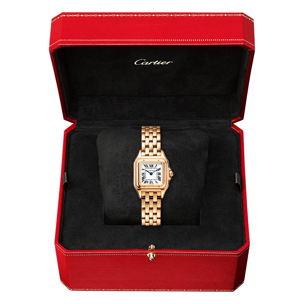 Cartier Panthère de Cartier Small 18ct Rose Gold Watch - Berry's Jewellers