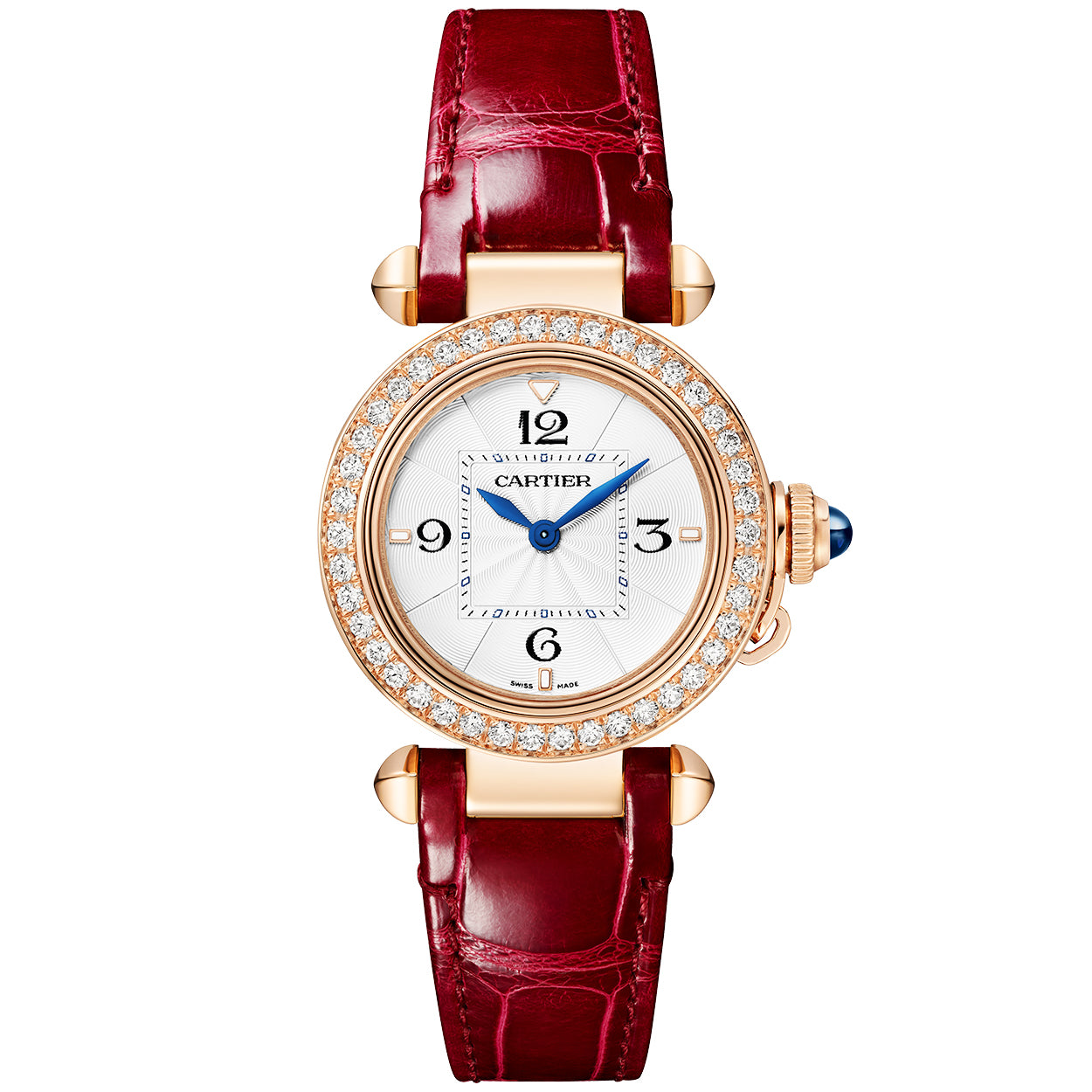 Cartier Pasha de Cartier 30mm 18ct Rose Gold Diamond Set Bracelet Watch - Berry's Jewellers