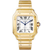 Cartier Santos de Cartier Large Automatic 18ct Yellow Gold Bracelet Watch - Berry's Jewellers