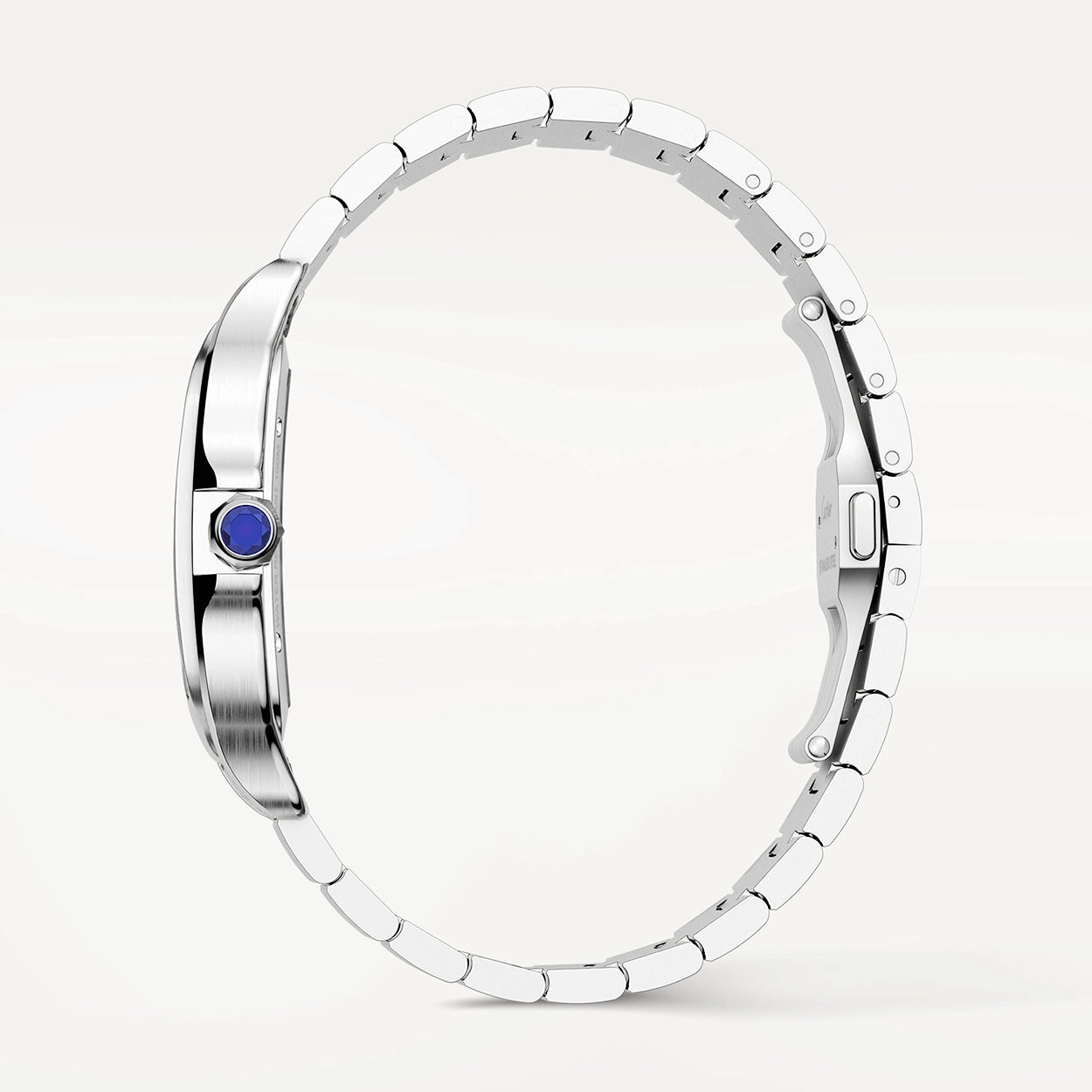 Cartier Santos de Cartier Large Steel Skeleton Dial Bracelet/Strap Watch - Berry's Jewellers