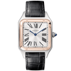 Cartier Santos-Dumont Large & 18ct Pink Gold Steel Strap Watch - Berry's Jewellers