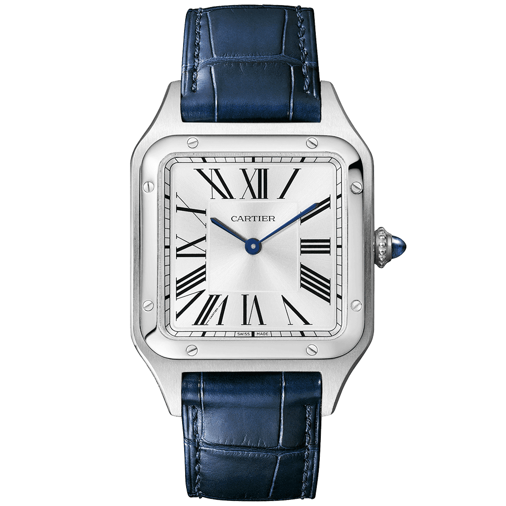 Cartier Santos-Dumont Large Steel Strap Watch - Berry's Jewellers