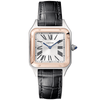 Cartier Santos-Dumont Small & 18ct Pink Gold Steel Strap Watch - Berry's Jewellers