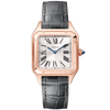 Cartier Santos-Dumont Small 18ct Rose Gold Strap Watch - Berry's Jewellers