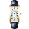 Tank Américaine Large 18ct Yellow Gold Men's Strap Watch