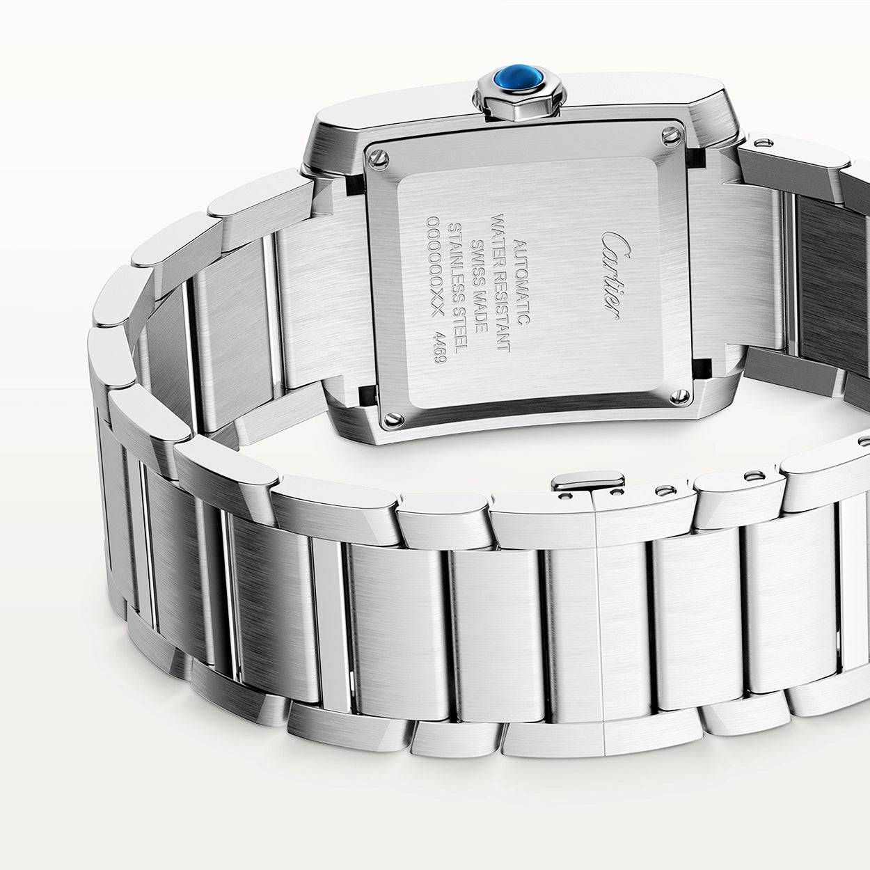 Cartier Tank Française Large Automatic Steel Bracelet Watch - Berry's Jewellers