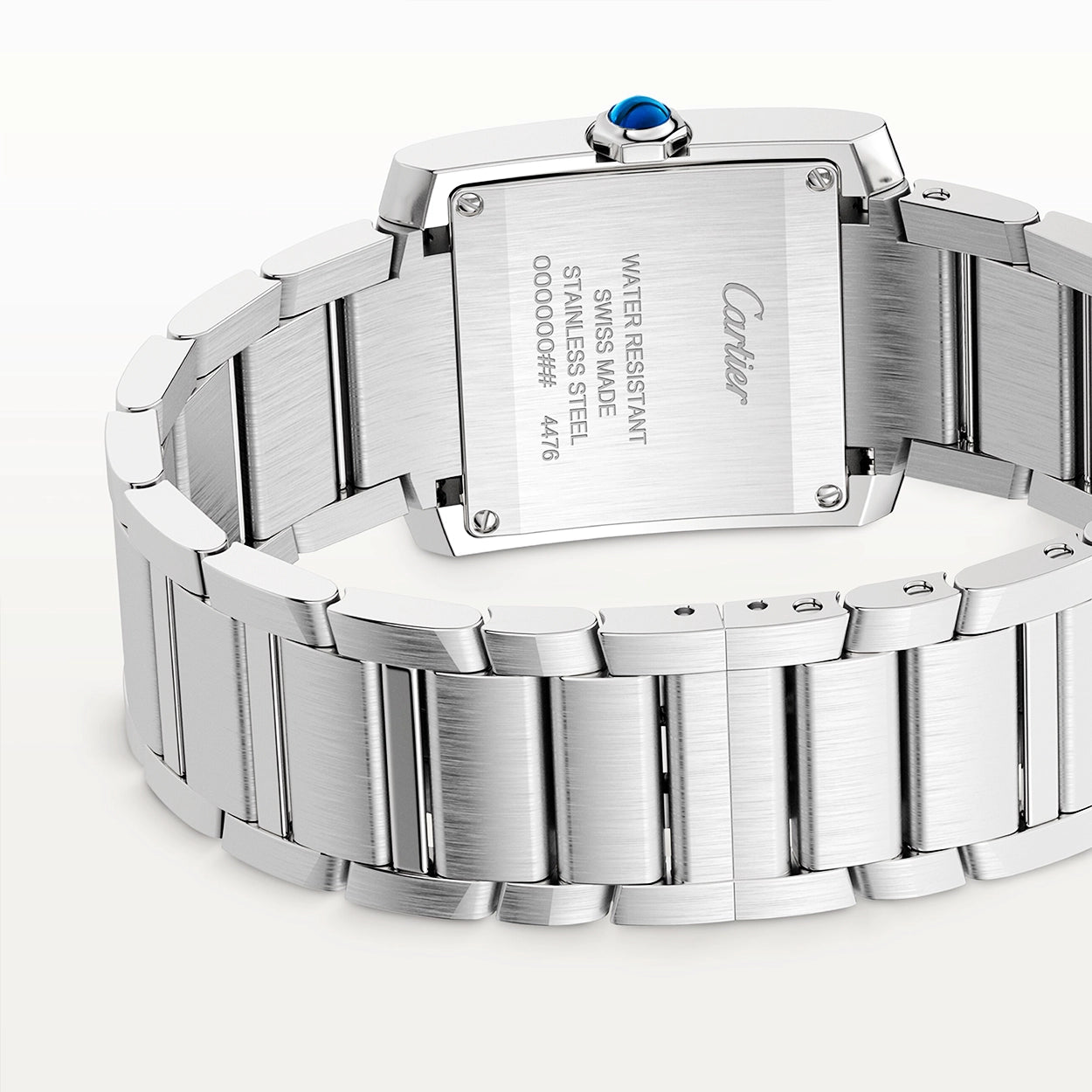 Cartier Tank Française Medium Diamond Set Steel Bracelet Watch - Berry's Jewellers