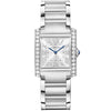 Cartier Tank Française Medium Diamond Set Steel Bracelet Watch - Berry's Jewellers