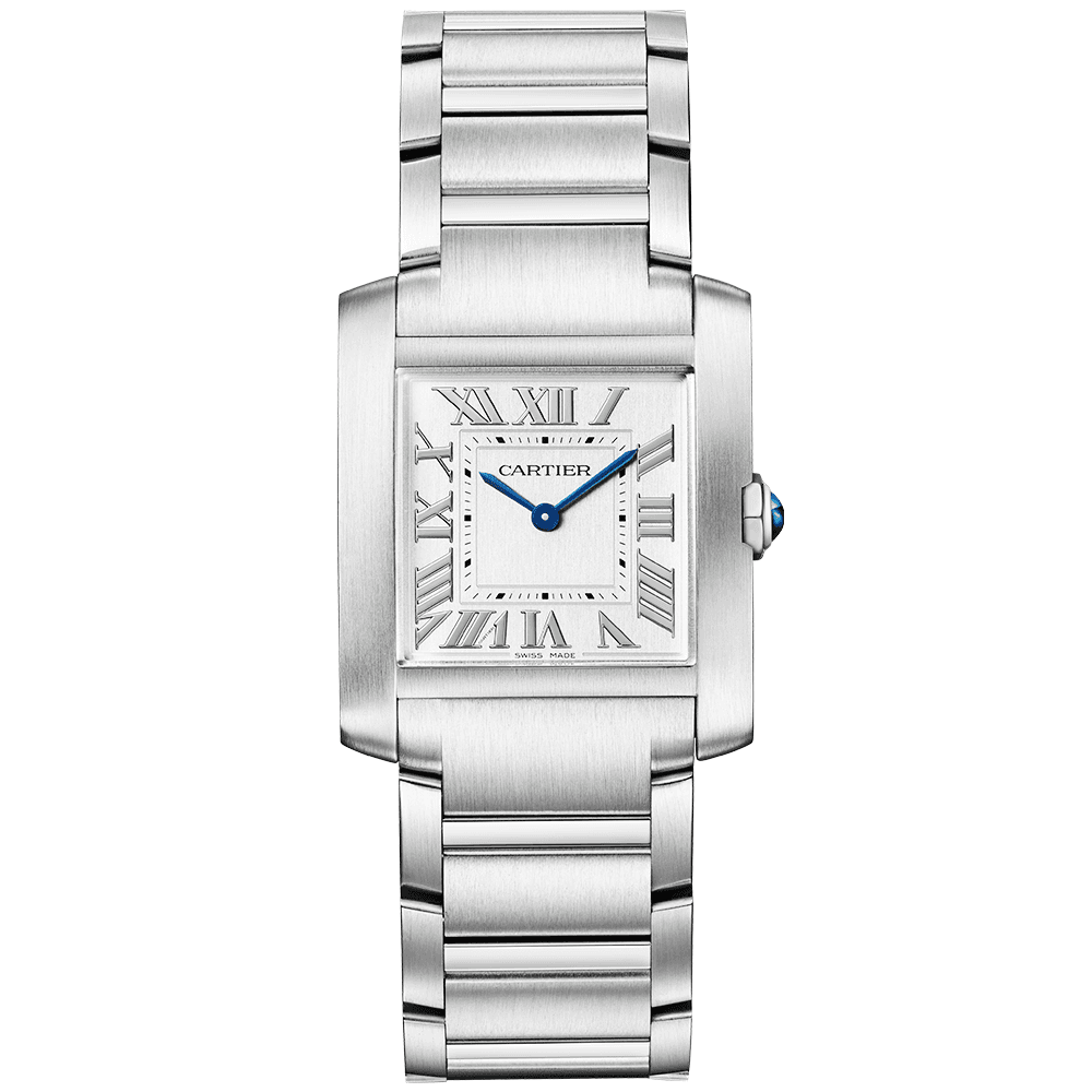 Cartier Tank Française Medium Steel Bracelet Watch - Berry's Jewellers