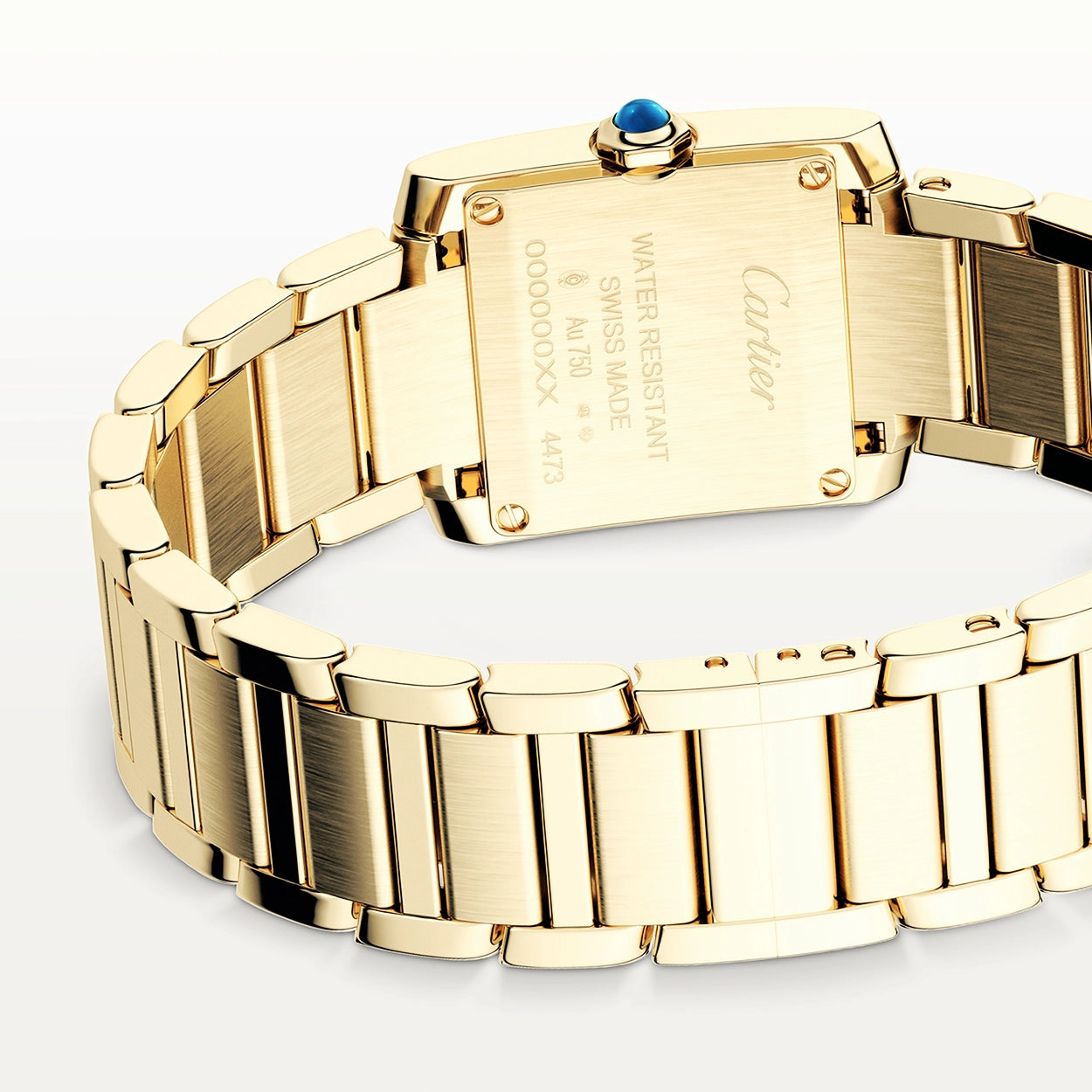 Cartier Tank Française Small 18ct Yellow Gold Bracelet Watch - Berry's Jewellers