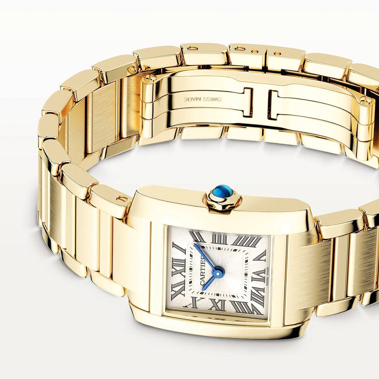 Cartier Tank Française Small 18ct Yellow Gold Bracelet Watch - Berry's Jewellers