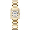 Cartier Tank Française Small 18ct Yellow Gold Diamond Set Watch - Berry's Jewellers