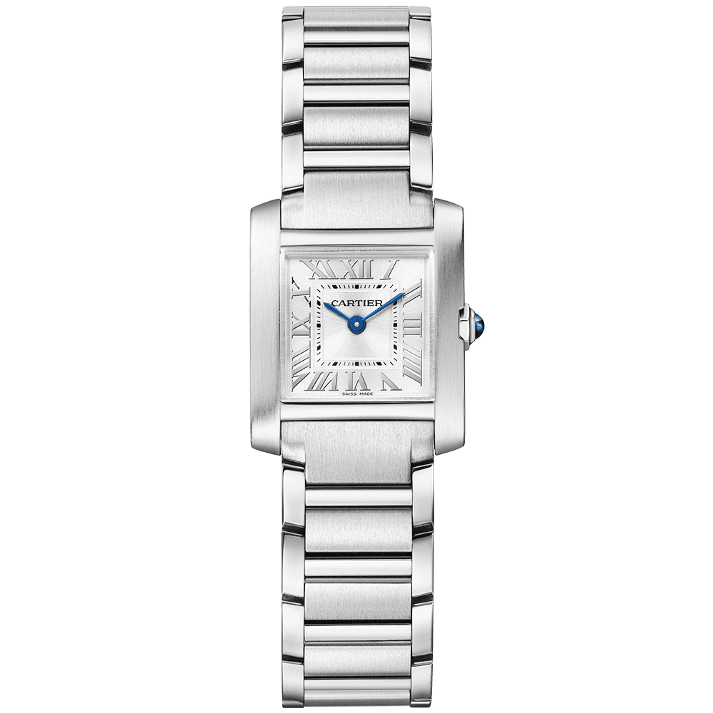 Cartier Tank Française Small Steel Ladies Bracelet Watch - Berry's Jewellers