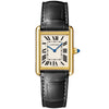 Cartier Tank Louis Cartier 18ct Yellow Gold Large Model Leather Strap Watch - Berry's Jewellers