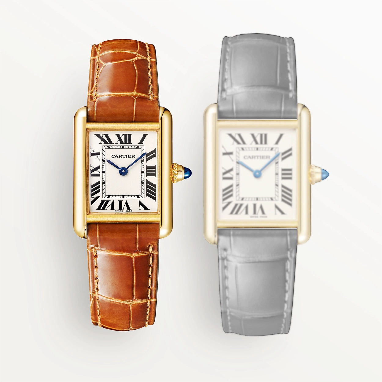 Cartier Tank Louis Cartier Small 18ct Yellow Gold Watch - Berry's Jewellers