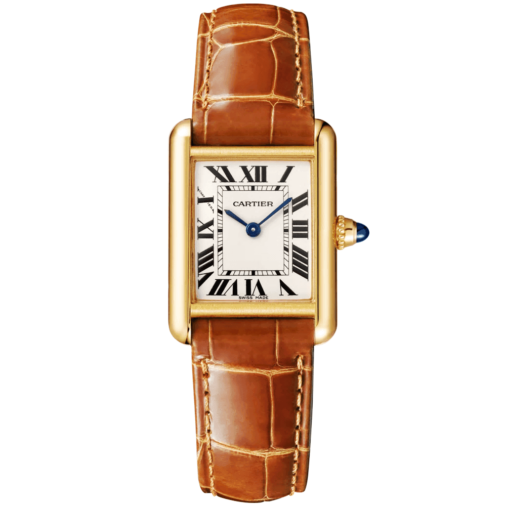 Cartier Tank Louis Cartier Small 18ct Yellow Gold Watch - Berry's Jewellers