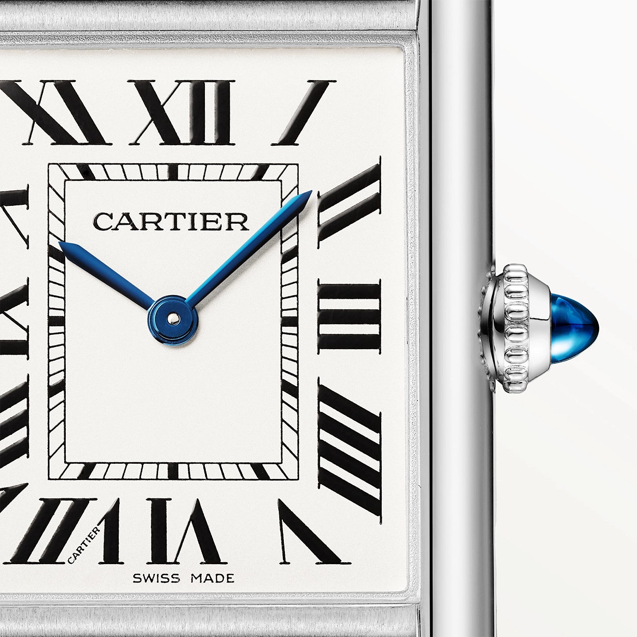 Cartier Tank Must Large Leather Strap Watch - Berry's Jewellers