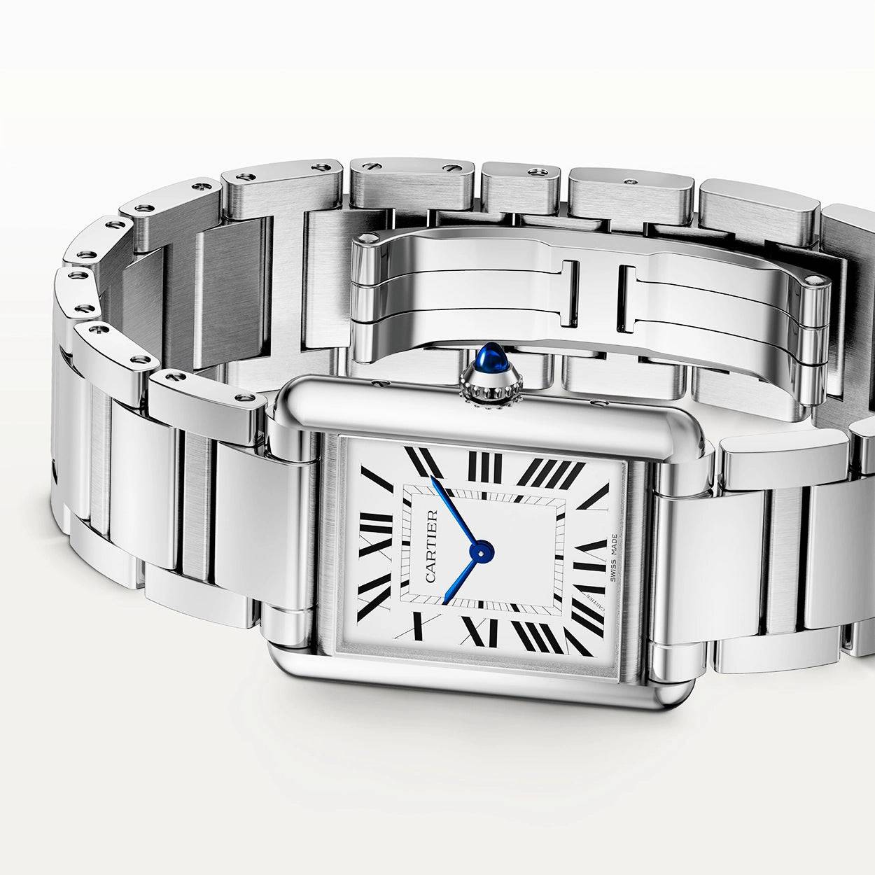 Cartier Tank Must SolarBeat™ Large Bracelet Watch - Berry's Jewellers