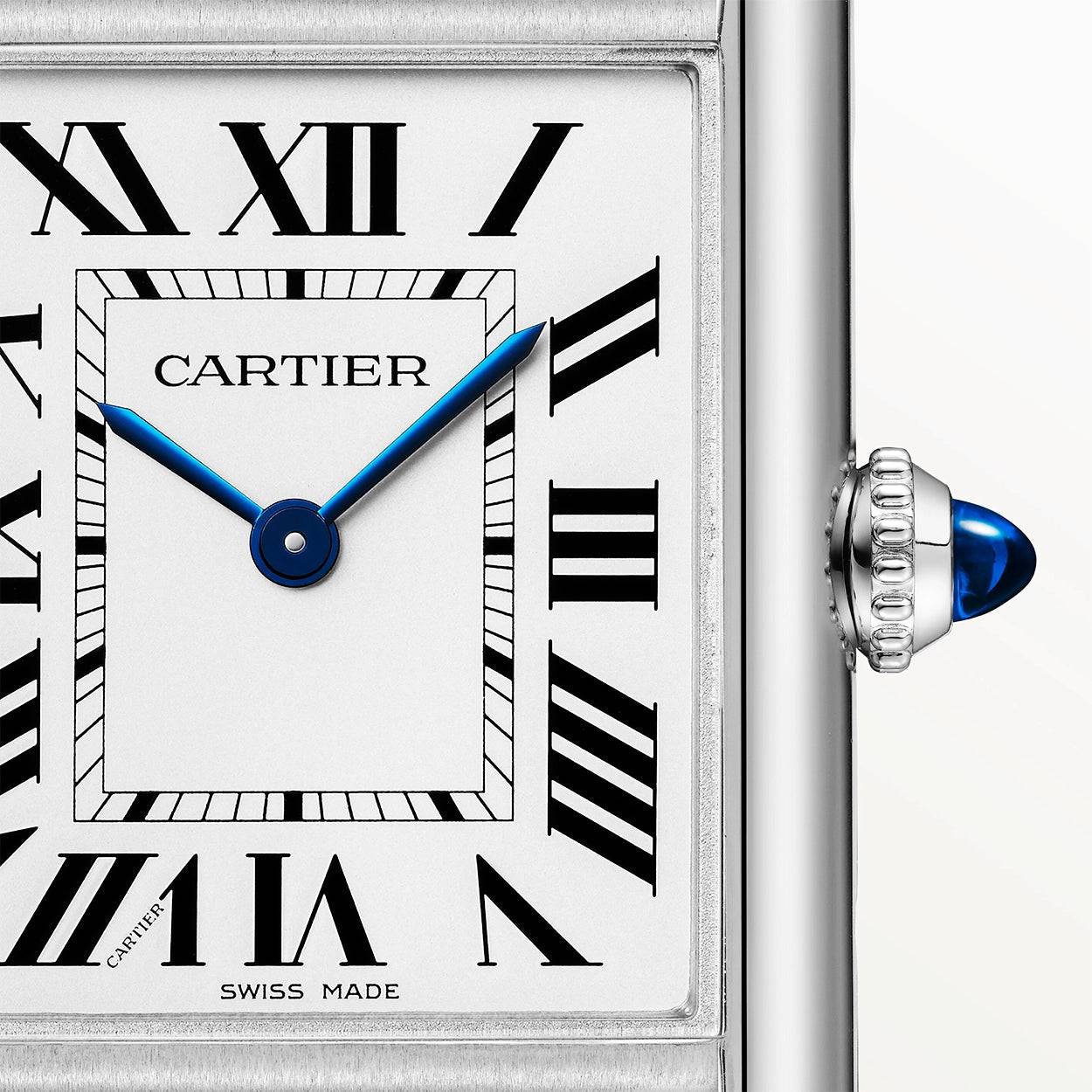 Cartier Tank Must SolarBeat™ Large Strap Watch - Berry's Jewellers