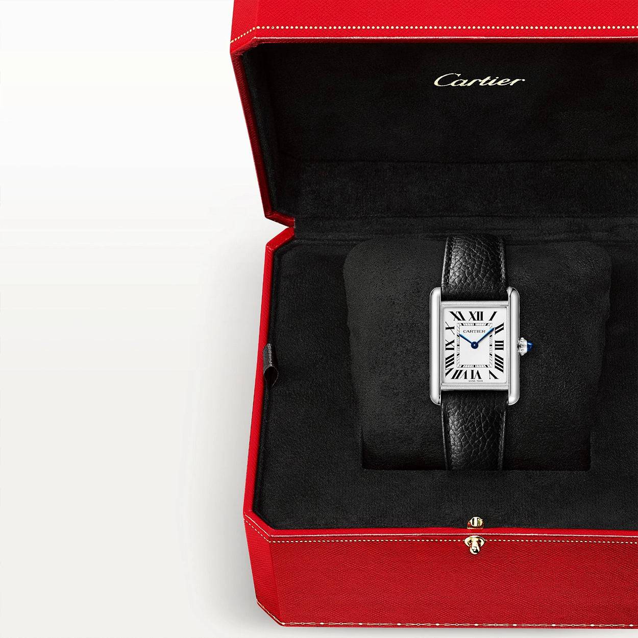 Cartier Tank Must SolarBeat™ Large Strap Watch - Berry's Jewellers