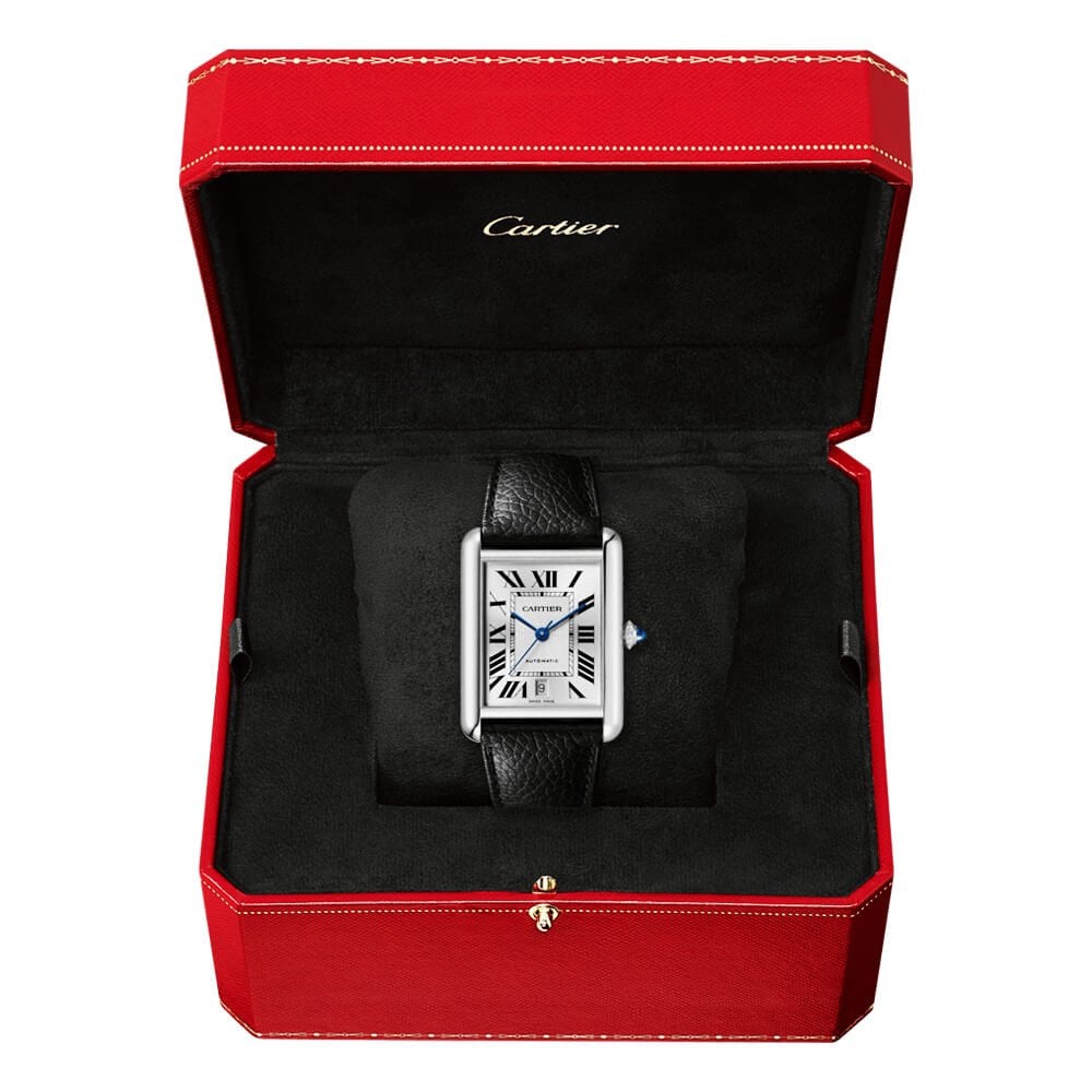 Cartier Tank Must XL Automatic Strap Watch - Berry's Jewellers