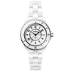 CHANEL J12 33mm White Ceramic Automatic Bracelet Watch - Berry's Jewellers