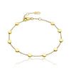 Chimento Armillas Glow 18ct Yellow Gold Flat Small Circle Bracelet - Berry's Jewellers