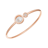 Chopard 18ct Rose and White Gold Happy Spirit Bangle - Berry's Jewellers