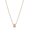 Chopard 18ct Rose Gold Ice Cube Mini Diamond Set Pendant - Berry's Jewellers