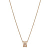 Chopard 18ct Rose Gold Ice Cube Mini Diamond Set Pendant - Berry's Jewellers