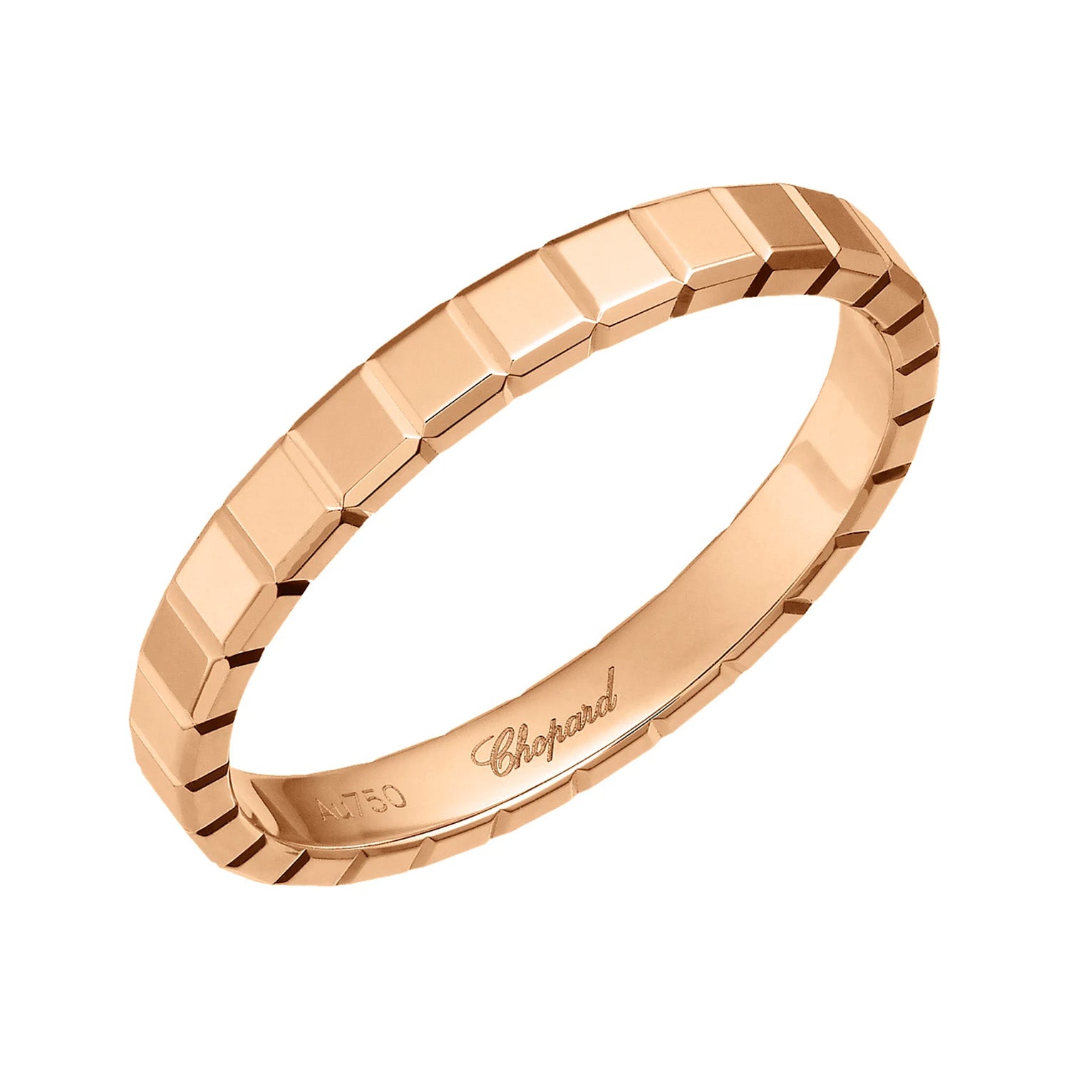 Chopard 18ct Rose Gold Ice Cube Ring - Berry's Jewellers