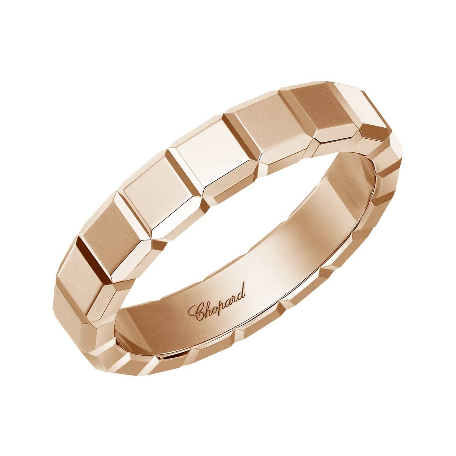 Chopard 18ct Rose Gold Ice Cube Ring - Berry's Jewellers