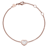 Chopard 18ct Rose Gold My Happy Hearts Mother Of Pearl Bracelet - Berry's Jewellers