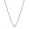 Chopard 18ct Rose Gold My Happy Hearts Pink Opal Pendant - Berry's Jewellers