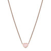 Chopard 18ct Rose Gold My Happy Hearts Pink Opal Pendant - Berry's Jewellers