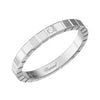 Chopard 18ct White Gold Ice Cube Single Diamond Set Ring - Berry's Jewellers