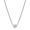 Chopard 18ct White Gold My Happy Hearts Pave Set Diamond Pendant - Berry's Jewellers