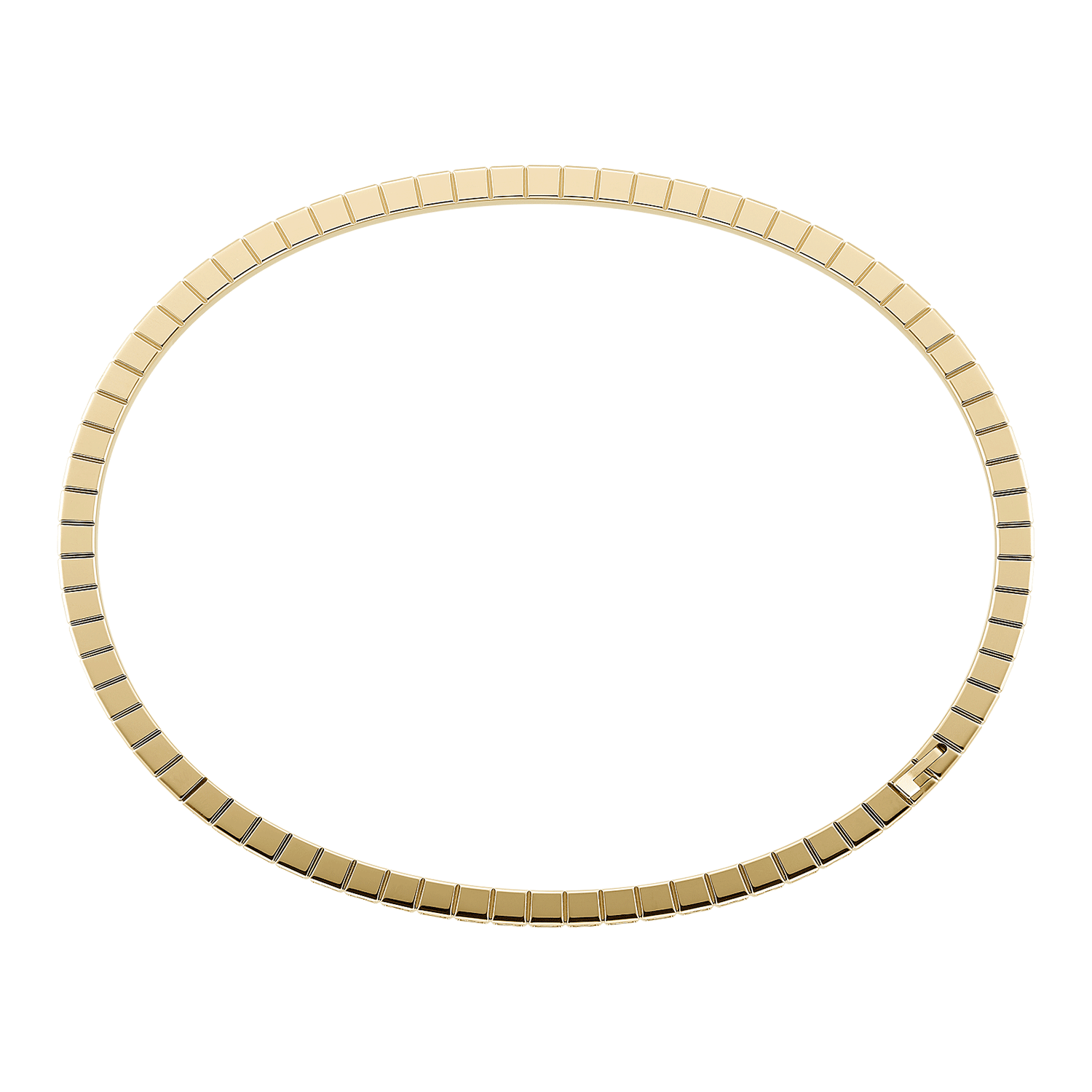 18ct Yellow Gold Ice Cube Bangle